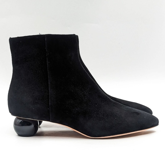 Kate Spade New York Sydney Pointed Toe Dress Booties Black, Size 5.5 New in Box - Picture 8 of 16